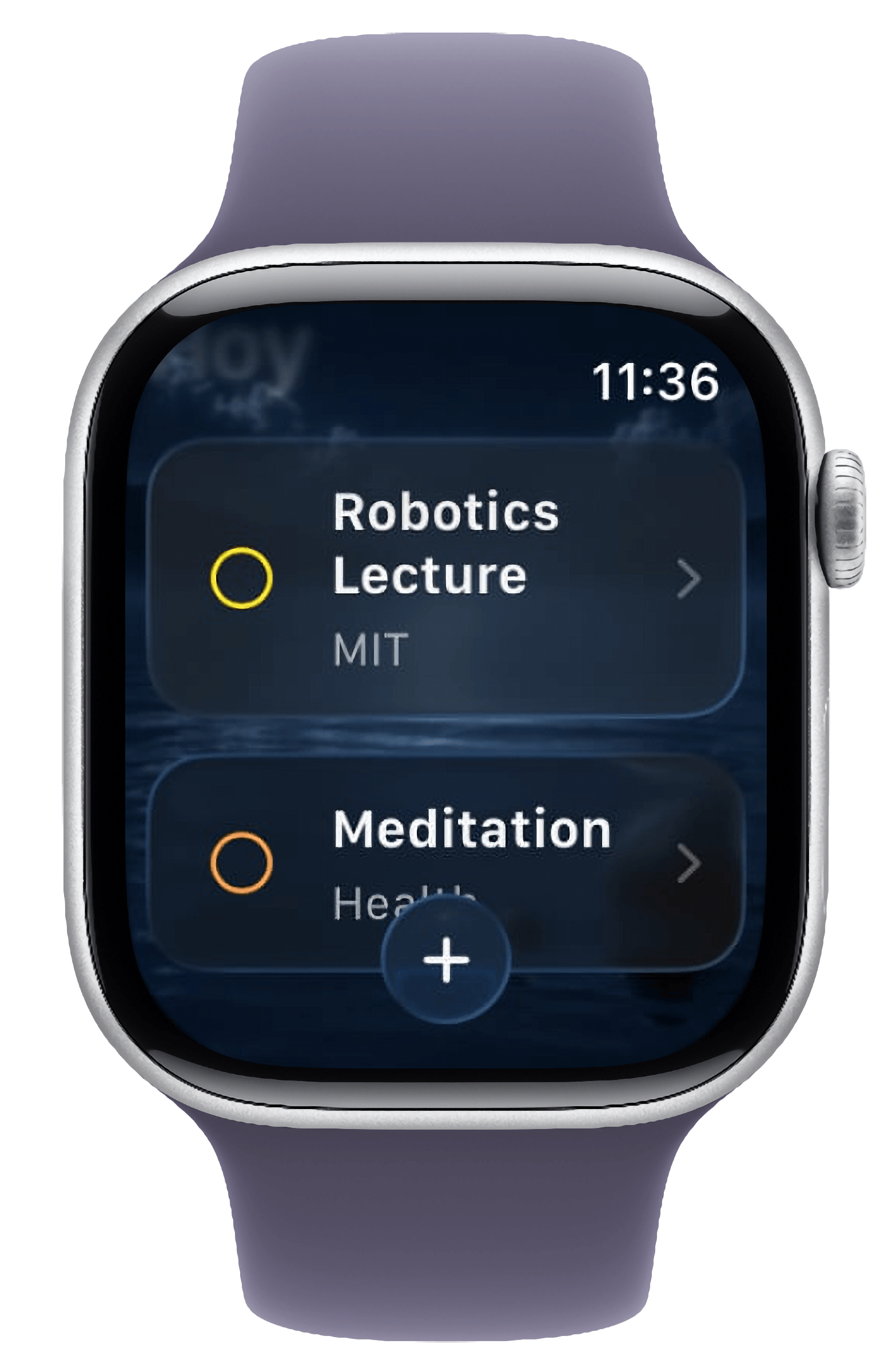 Fast Flow Today list on Apple Watch